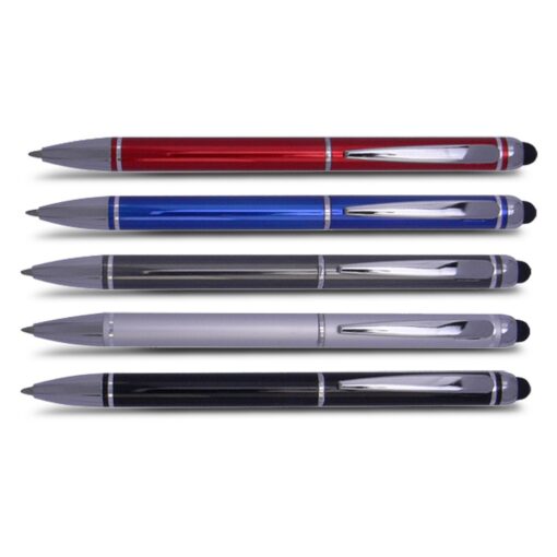 עטים ממותגים | עטים עם לוגו | הדפסה על עטים | עט כדורי עם כרית טאצ'