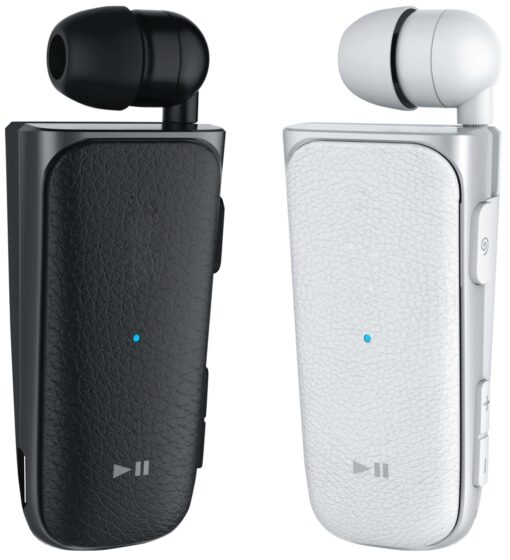 אוזניית Bluettoth, עם קליפס, כפתור רחב להפעלה/קבלה/ניתוק שיחות, לחצן קפיצי לאיסוף. 6 שעות דיבור רצופות, הפחתת רעשי רקע, רטט בקבלת שיחה, איכות שמע גבוהה ביותר, צריכת חשמל נמוכה, כבל USB,