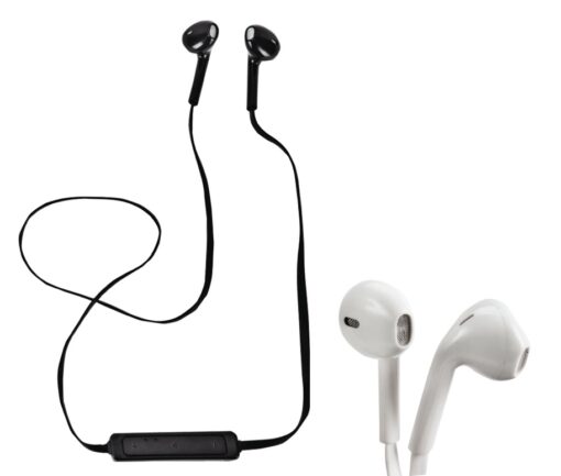 אוזניות Bluetooth Ver. 4.1 איכותיות, צליל נקי ואיכותי, קלות ונוחות לשימוש, לשמיעה רצופה של 3-4 שעות בכל טעינה, מיקרופון מובנה לקבלת והוצאת שיחות טלפון. לחצן עוצמת קול, תופסן לנוחות שימוש בפעילות ספורט.
