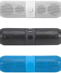 רמקול Bluetooth Ver. 2.1 מיקרופון מובנה ברמקול לקבלת שיחות טלפון, 2 רמקולים חזקים * 3 וואט, צליל נקי ואיכותי, רדיו FM, חיבור BT, TF, AUX סוללה נטענת 1200mAh, שמיעה רצופה מעל 5 שעות. כבל USB,