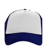 כובע רשת ממותג כחול כהה | הדפסה על כובעים | כובעים להדפסה | כובעים ממותגים
