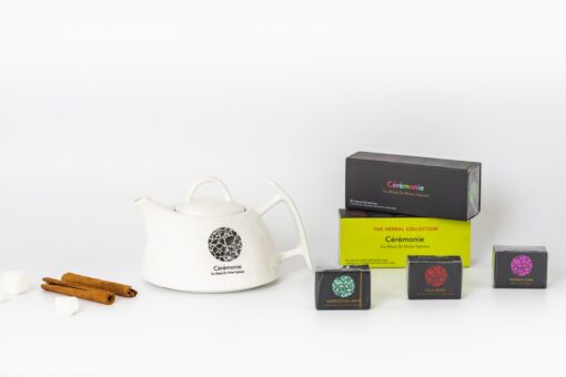 ערכת תה יוקרתית | מתנות לבית | קנקן ממותג | ערכת תה