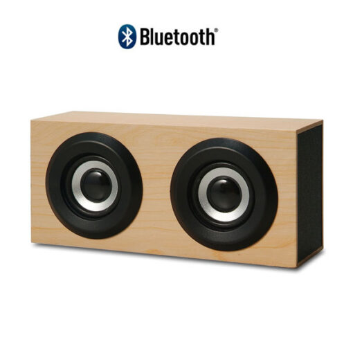 רמקול Bluetooth סטריאופוני - עץ